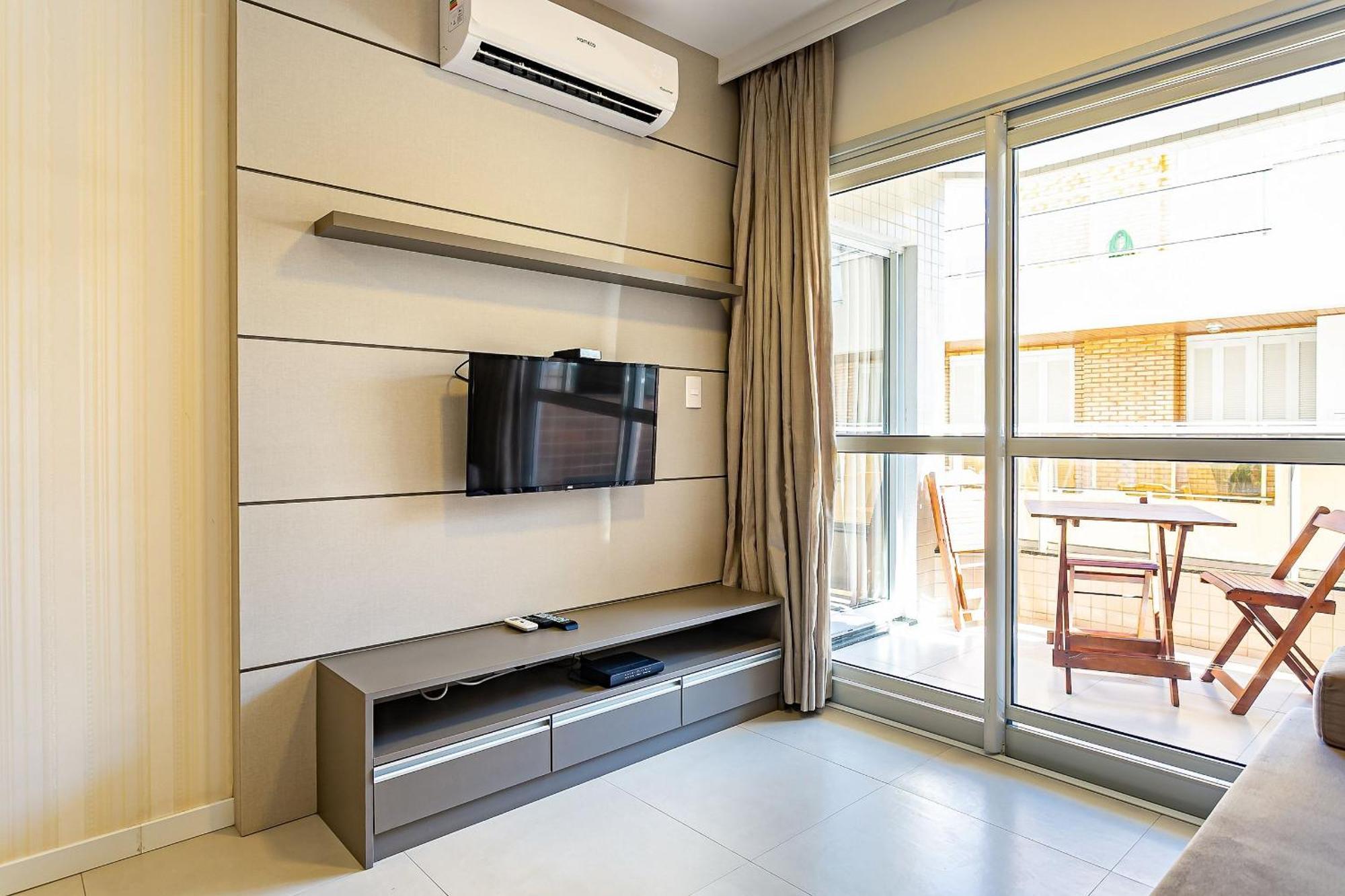 Wi-Fi 240Mb | 150M Da Praia | Piscina #Ia07D Флорианополис Экстерьер фото